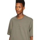 Song for the Mute Taupe Oversized Logo T-Shirt
