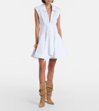 Balmain Cotton poplin shirt dress