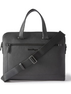 Salvatore Ferregamo - Firenze Logo-Appliquéd Full-Grain Leather Briefcase