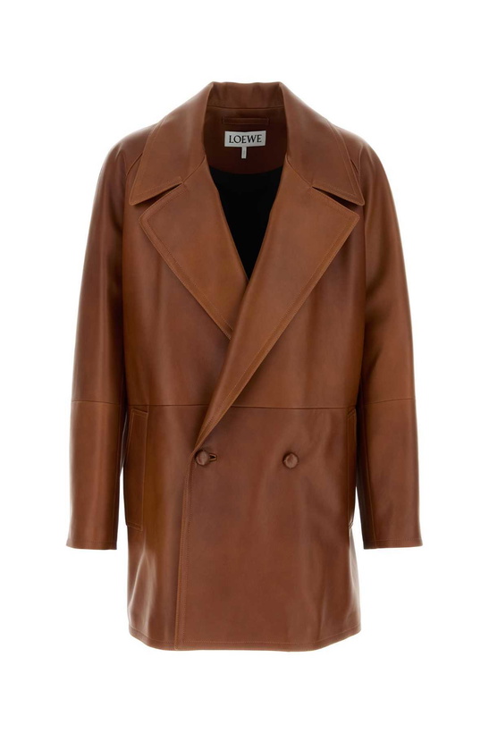 Photo: Loewe Brown Nappa Leather Jacket