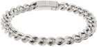 VTMNTS Silver Curb Chain Bracelet
