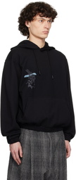 pet-tree-kor Black 'Tool Tray, Vacuum Day' Hoodie