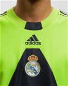 Adidas Real Madrid Goalkeeper Icon Jersey Blue|Yellow - Mens - Jerseys