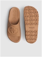 GUCCI 42mm Interlocking G Rubber Sandals