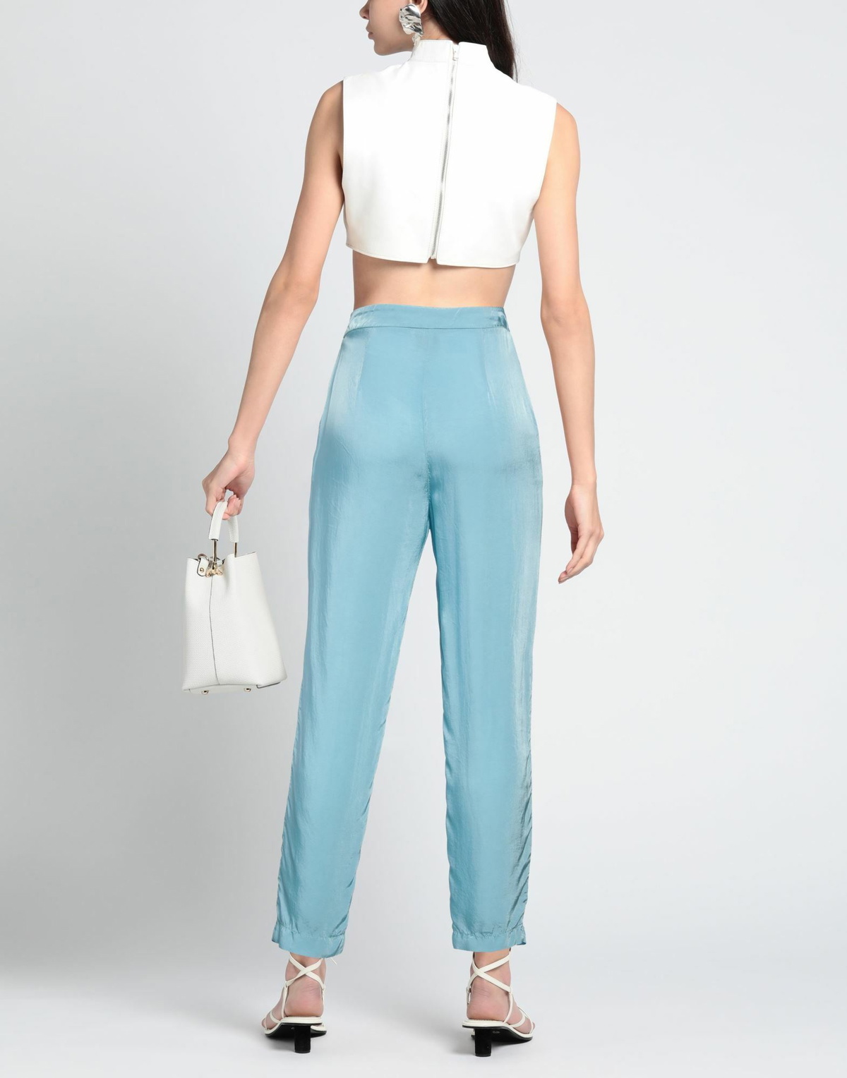 Alessia Santi Womens Pants Sky in Blue
