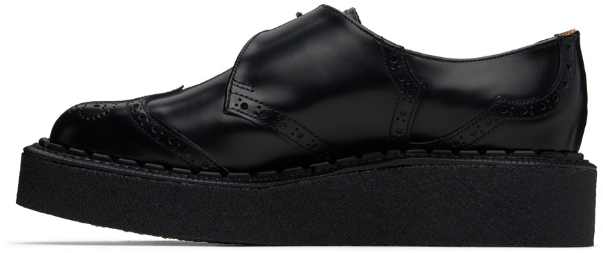 Comme des Garçons Homme Plus Black George Cox Edition Brogue Monkstraps