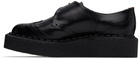 Comme des Garçons Homme Plus Black George Cox Edition Brogue Monkstraps