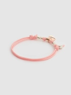 DODO 9kt Rose Gold Cuore Charm Bracelet