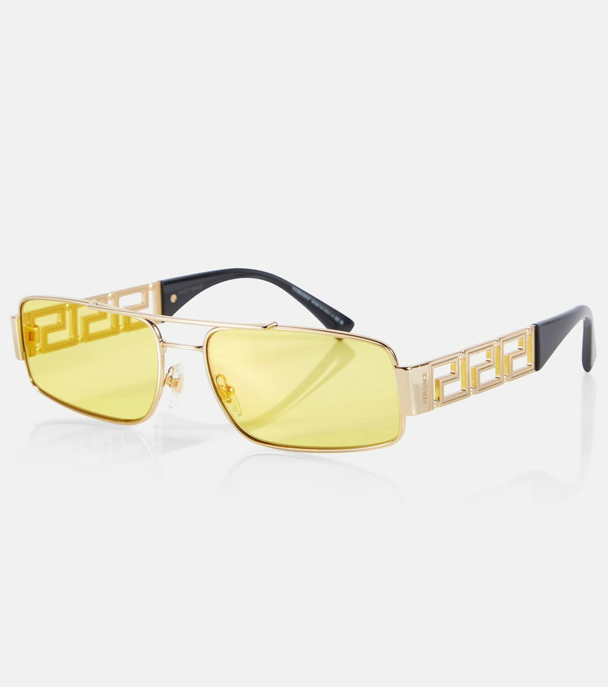 Versace Greca rectangular sunglasses Versace