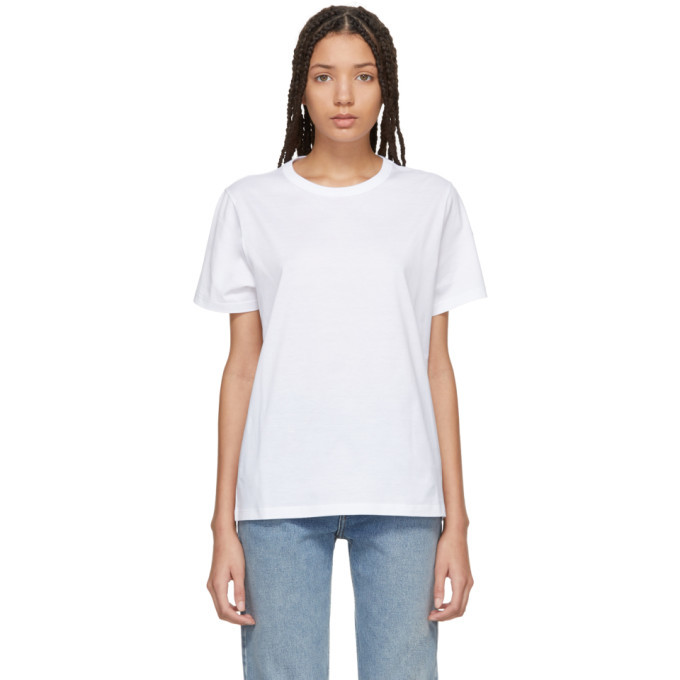 Moncler White Crewneck T-Shirt Moncler