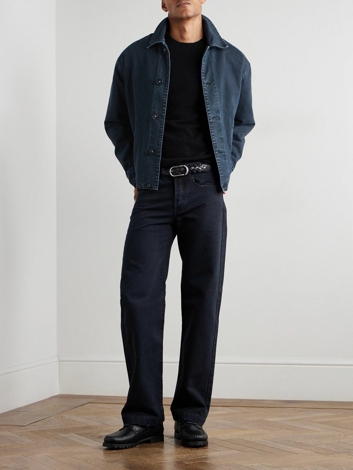 Massimo Alba - Cadillac Padded Cotton-Canvas Jacket - Blue