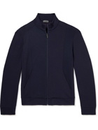 Zimmerli - Cozy Lounge Stretch Modal and Cotton-Blend Zip-Up Sweatshirt - Blue