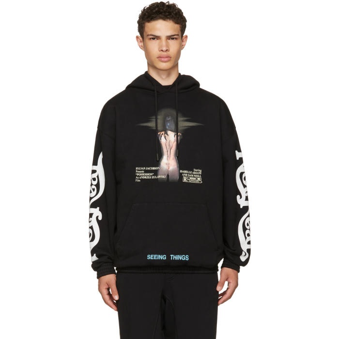 Photo: Off-White Black Woman Movie Over Hoodie 