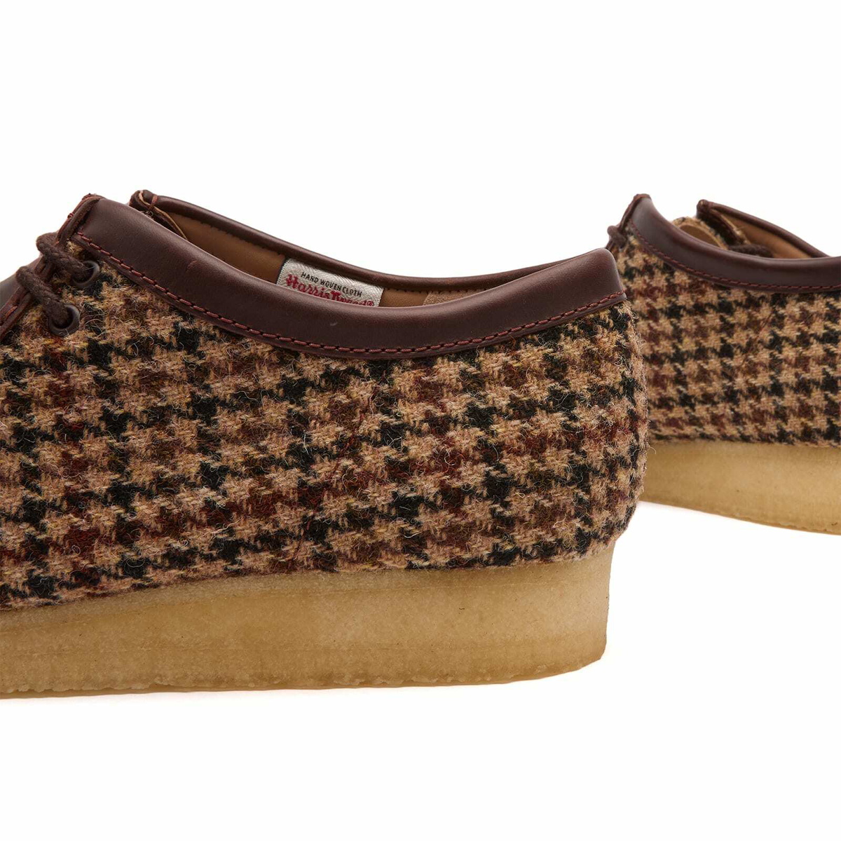 Clarks Originals Men's Wallabee in Brown Tweed Comb