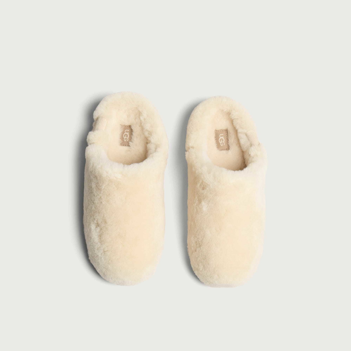 UGG Women's Elea Fluffed Slip-On in Natural