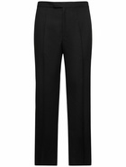 THE ROW - Pinstriped Baird Virgin Wool Pants