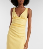 SIR Linen midi dress