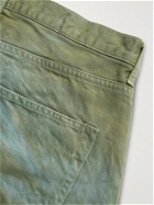 JOHN ELLIOTT - The Daze Slim-Fit Tie-Dyed Denim Jeans - Green - UK/US 28