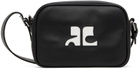 Courrèges Black Reedition Camera Bag