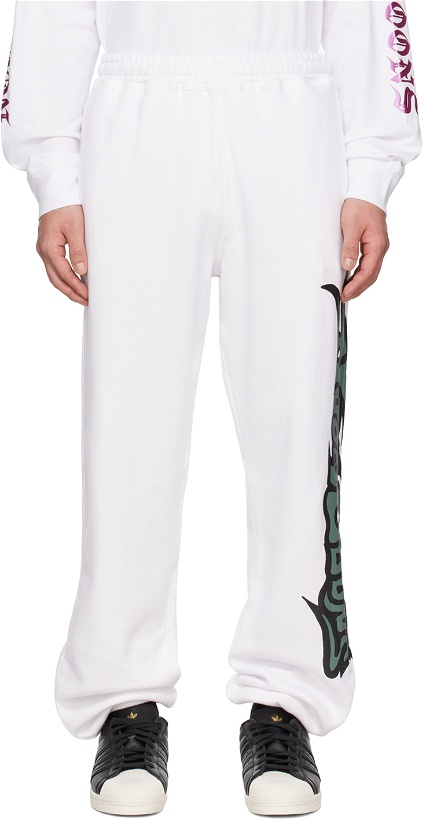 Photo: Noon Goons White Fly Lounge Pants