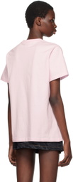 GANNI Pink Grapefruit T-Shirt