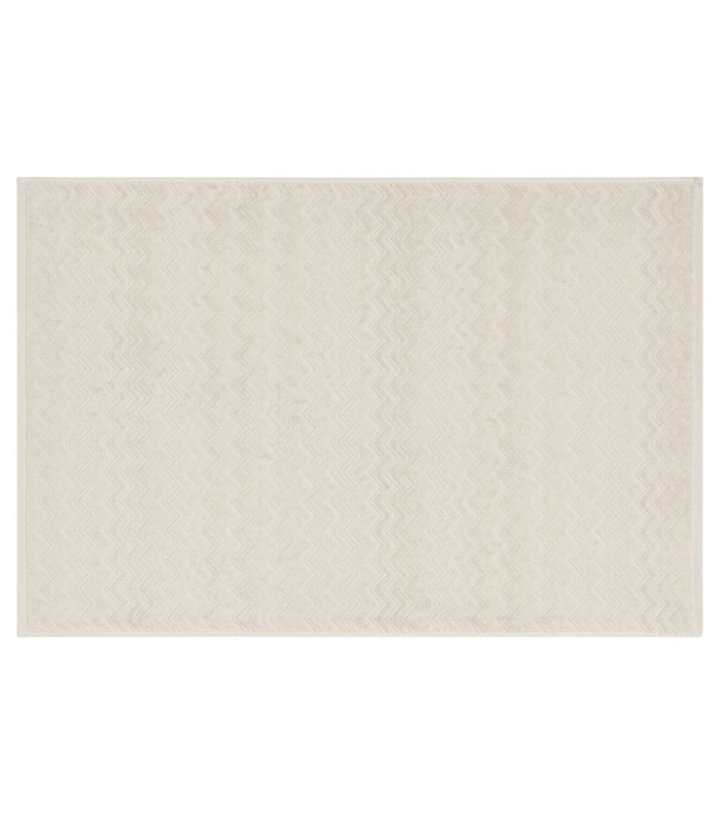 Photo: Missoni Chalk cotton terry bath mat
