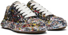 Maison MIHARA YASUHIRO Black 'Peterson23' OG Sole Sputtering Paint Sneakers