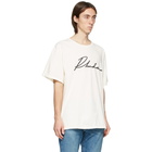 Rhude White Logo Script T-Shirt