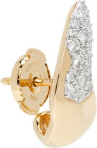 Rainbow K Gold Nano Shark Single Earring