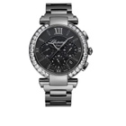 Chopard Imperiale Chronograph Automatic Diamond Black Dial Unisex Watch 388549-3006