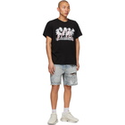 AMIRI Black Varsity Palms T-Shirt