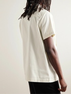 Nike - Life Logo-Embroidered Cotton Shirt - Neutrals