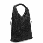 F/CE. Women's Wrapping Handle Tote Bag in Black 
