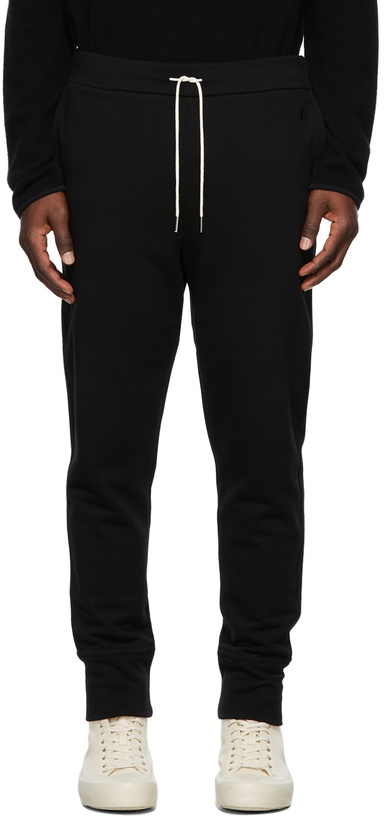 Photo: Jil Sander Black Cotton Lounge Pants