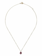 Pascale Monvoisin 9K Yellow Gold Orso Ruby And Diamond Necklace
