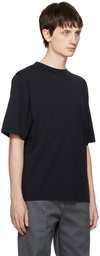 Acne Studios Black Mock Neck T-Shirt