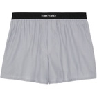 TOM FORD Gray Cotton Boxers