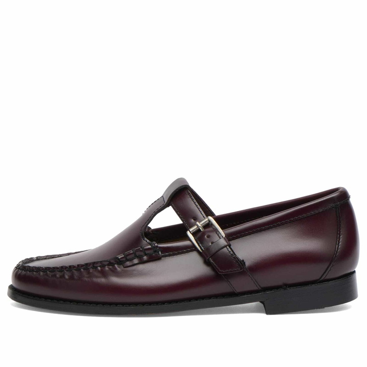 Photo: Bass Weejuns Women's Mary Jane Loafers in Wine Leather