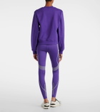 Adidas by Stella McCartney Cotton fleece sweatshirt