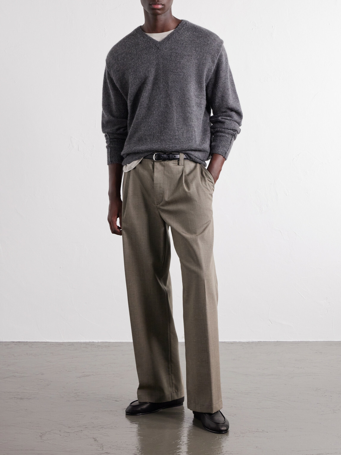 YOKE - Alpaca Sweater - Brown