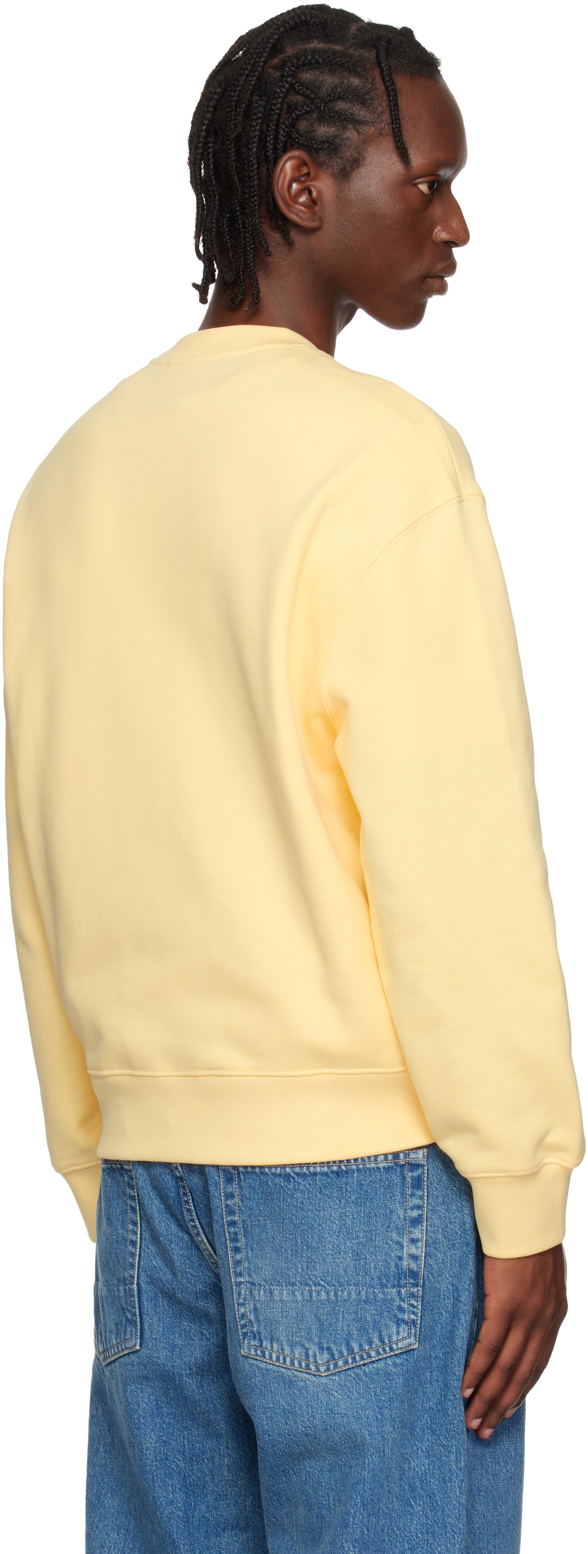 Maison Kitsuné Yellow Dreaming Fox Comfort Sweatshirt