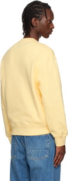 Maison Kitsuné Yellow Dreaming Fox Comfort Sweatshirt