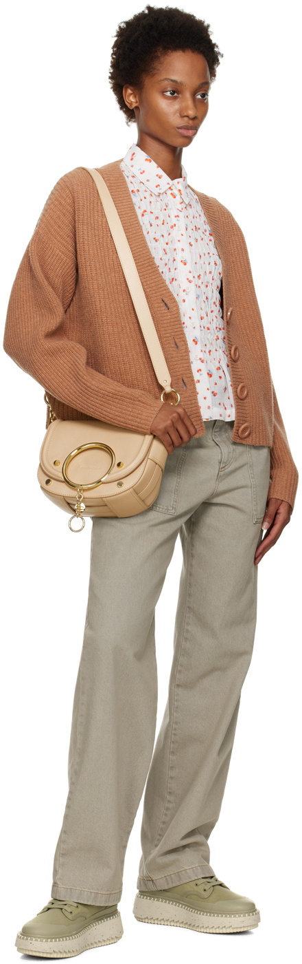See by Chloé Brown Chunky Cardigan