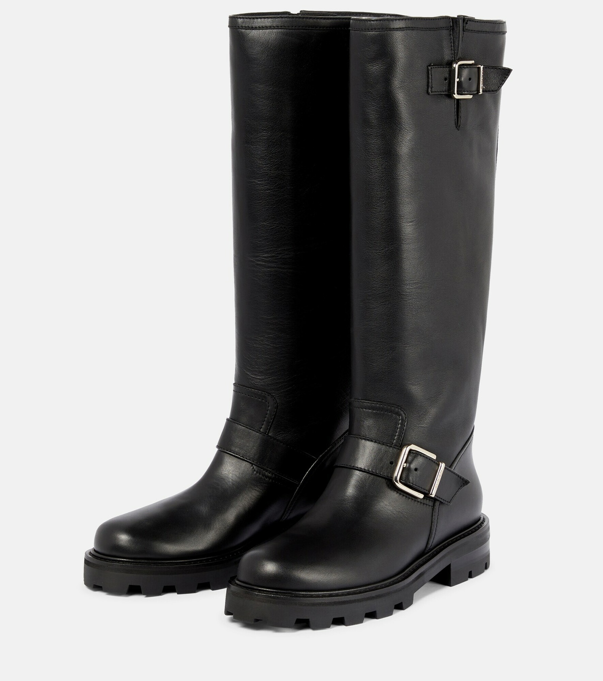 ちょも Jimmy Choo - Biker II Tall knee-high leather boots Jimmy Choo