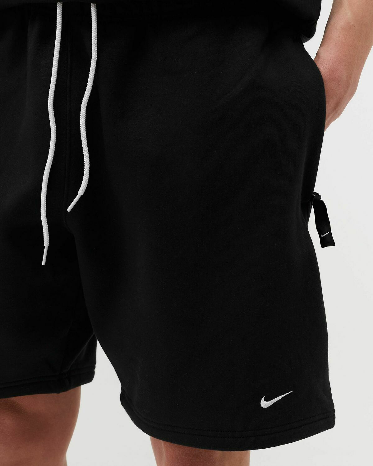 nike swoosh fleece shorts