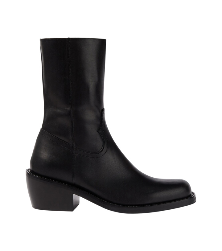 Photo: Dries Van Noten Leather ankle boots