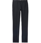 Incotex - Slim-Fit Cotton and Linen-Blend Trousers - Blue