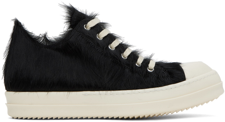 Photo: Rick Owens Black Fur Sneakers