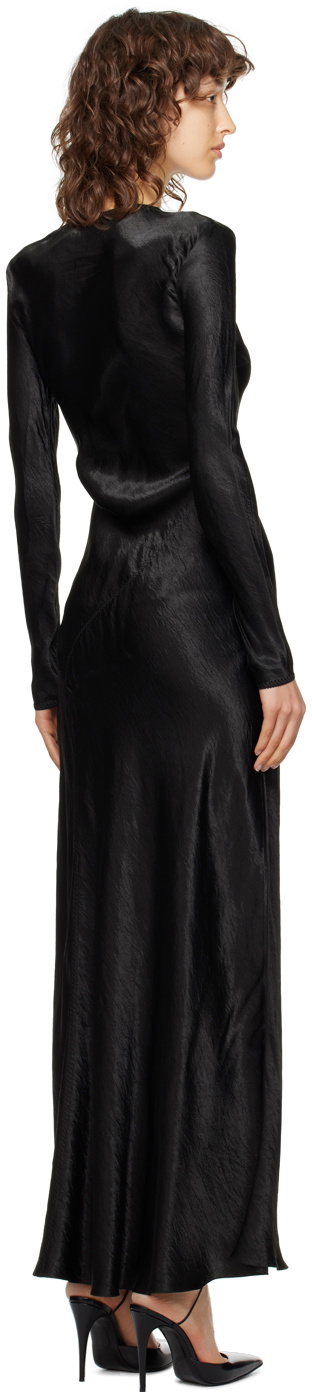 Anna October Black Lulu Maxi Dress