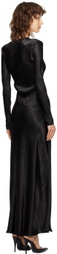 Anna October Black Lulu Maxi Dress